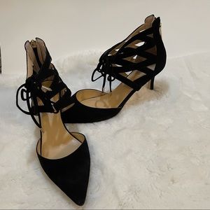 Ivanka Trump Low Heels Suede Shoes